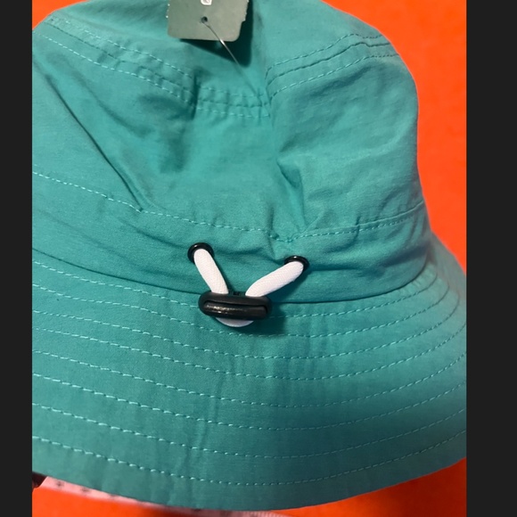 Obey unisex turquoise green logo camper bucket hat NWT - Picture 5 of 9